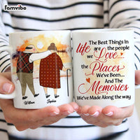 Personalized Gift For Couples The Memories We've Made  Along The Way Mug 31201 thumb 1
