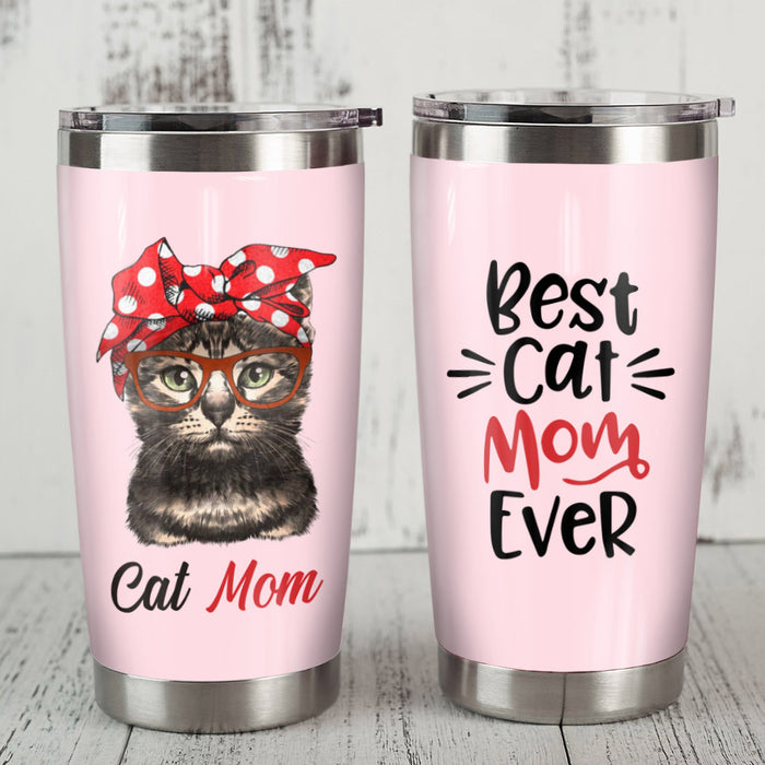 Cat Mom Steel Tumbler MY111 67O34 1