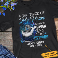 Personalized Husband & Wife Heaven T Shirt JN193 81O34 thumb 1