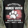 Personalized Hunde Vater German Dog Dad T Shirt AP144 67O57 1