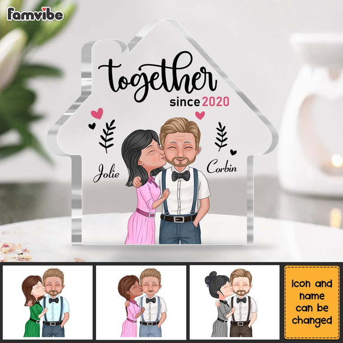 Personalized Couple Together House Plaque 22845 1