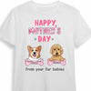 Personalized Dog Mom Mother's Day T Shirt MR222 85O34 1