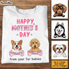 Personalized Dog Mom Mother's Day T Shirt MR222 85O34 1