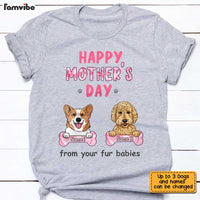 Personalized Dog Mom Mother's Day T Shirt MR222 85O34 thumb 1