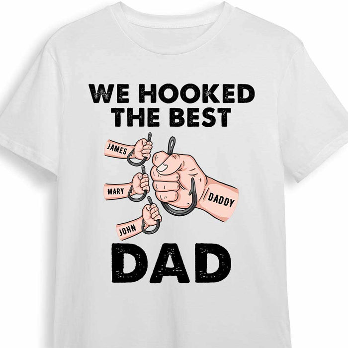 Personalized Dad Fishing T Shirt AP264 30O34 1