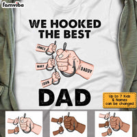 Personalized Dad Fishing T Shirt AP264 30O34 thumb 1