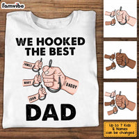 Personalized Dad Fishing T Shirt AP264 30O34 thumb 1