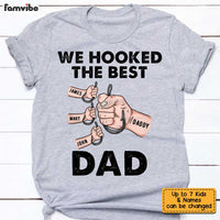 Personalized Dad Fishing T Shirt AP264 30O34 thumb 1