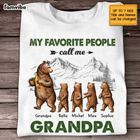 Personalized Grandpa Bear T Shirt AP271 31O47 thumb 1