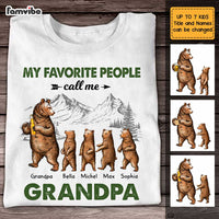 Personalized Grandpa Bear T Shirt AP271 31O47 thumb 1