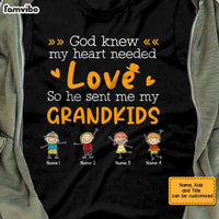 Personalized  Grandpa Grandkids Tshirt T Shirt AP293 32O28 thumb 1