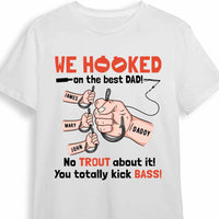 Personalized Dad Grandpa Fishing T Shirt AP281 28O34 thumb 1