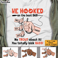 Personalized Dad Grandpa Fishing T Shirt AP281 28O34 thumb 1