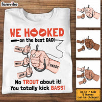 Personalized Dad Grandpa Fishing T Shirt AP281 28O34 thumb 1