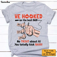 Personalized Dad Grandpa Fishing T Shirt AP281 28O34 thumb 1