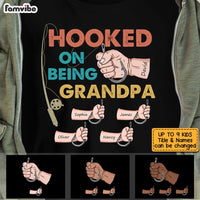 Personalized Dad Grandpa Fishing T Shirt AP273 28O53 thumb 1