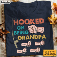 Personalized Dad Grandpa Fishing T Shirt AP273 28O53 thumb 1