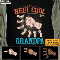 Personalized Grandpa Dad Fishing T Shirt AP295 32O53 thumb 1