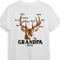 Personalized Dad Grandpa Hunting Deer T Shirt AP295 30O28 thumb 1