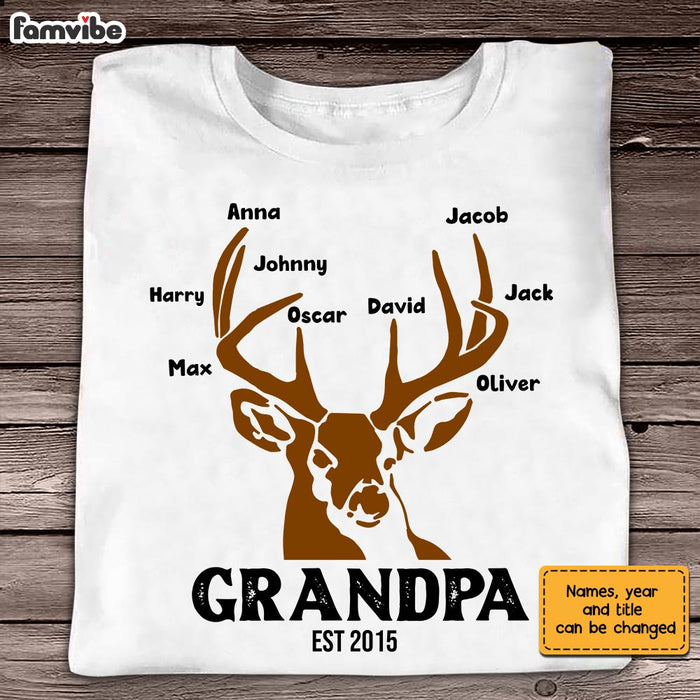 Deer Hunting Gift For Grandpa From Grandson Hunting Tumbler 