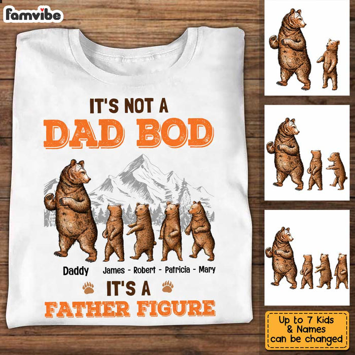 Personalized Dad Grandpa Bear T Shirt AP271 23O34 1