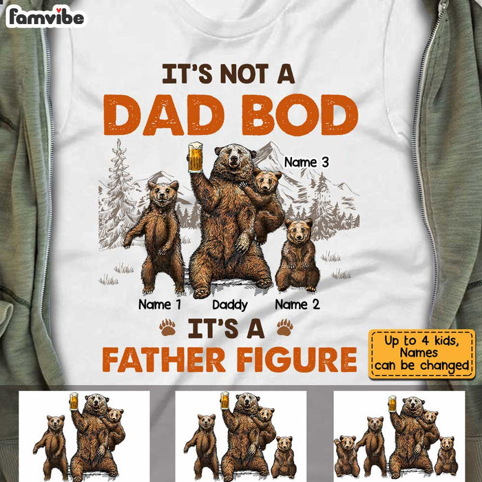 Personalized Dad Grandpa Bear T Shirt AP281 23O34 1
