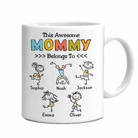 Personalized Mom Drawing Mug AP133 30O47 thumb 1