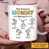 Personalized Mom Drawing Mug AP133 30O47 thumb 1