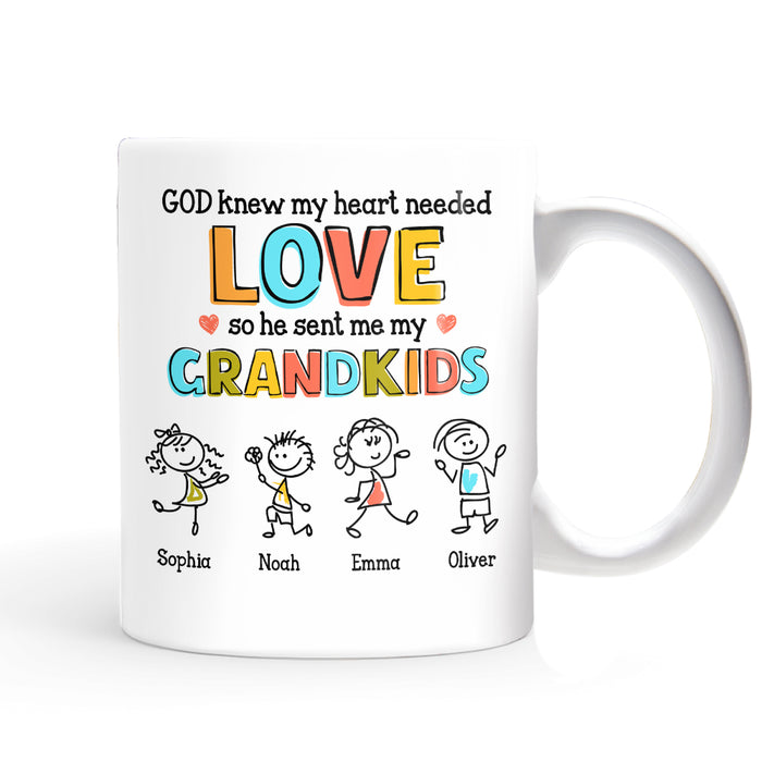 Personalized Grandkid Love Drawing Mug AP72 28O53 1