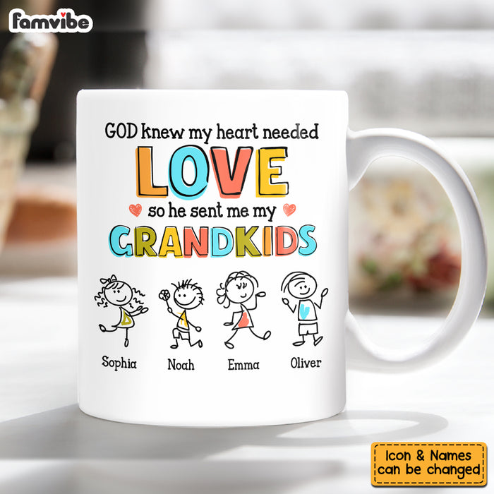 Personalized Grandkid Love Drawing Mug AP72 28O53 1