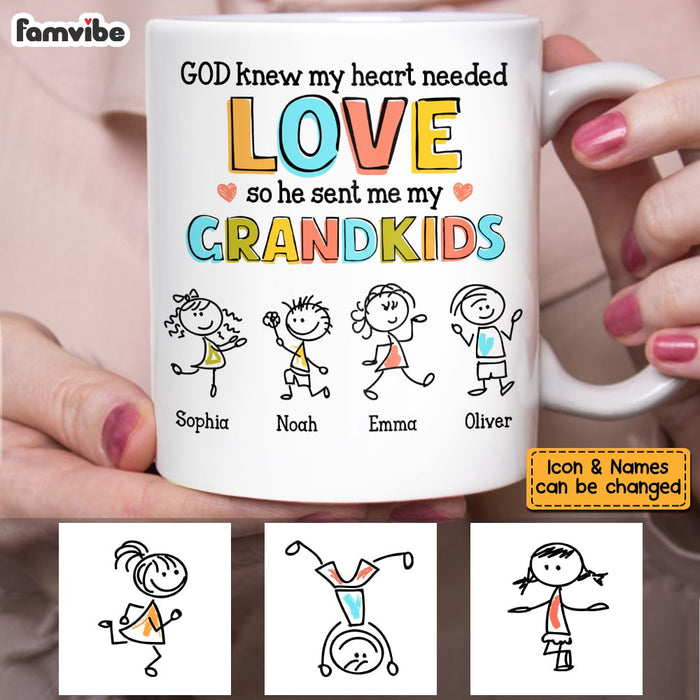 Personalized Grandkid Love Drawing Mug AP72 28O53 1