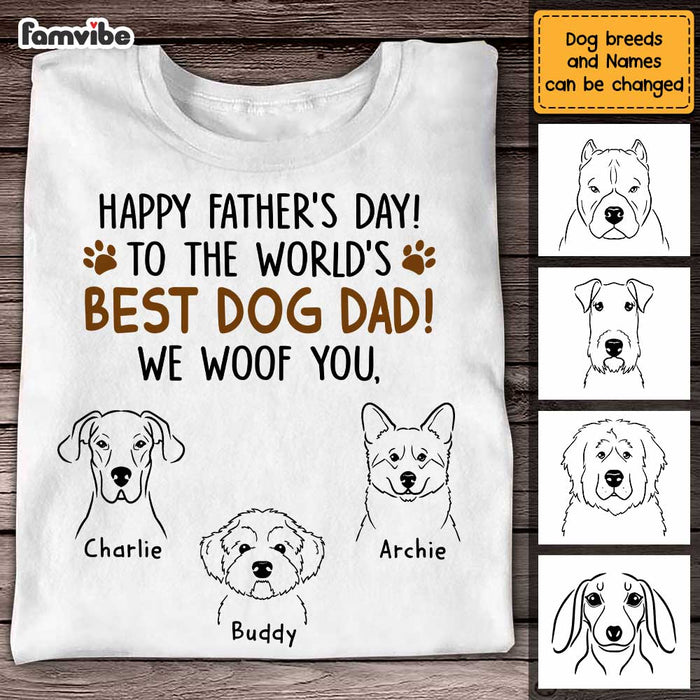 Happy Mother's Day, Best Dog Mom, I Woof You, Custom Shirt For Dog