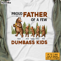 Personalized Dad Bear T Shirt AP283 28O53 thumb 1