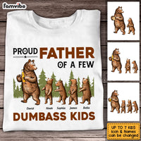 Personalized Dad Bear T Shirt AP283 28O53 thumb 1
