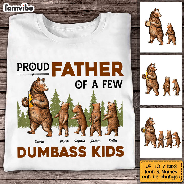 Personalized Dad Bear T Shirt AP283 28O53 1