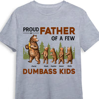Personalized Dad Bear T Shirt AP283 28O53 thumb 1