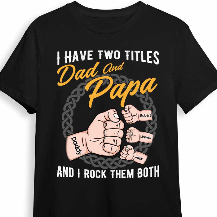 Personalized Grandpa T Shirt AP296 32O34 1