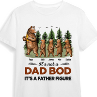 Personalized Dad Grandpa Bear T Shirt MY53 32O47 thumb 1