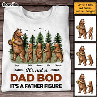 Personalized Dad Grandpa Bear T Shirt MY53 32O47 thumb 1