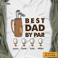 Personalized Dad Golf T Shirt MY54 30O47 thumb 1