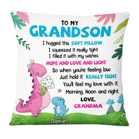 Personalized Mom Grandma Dinosaur Pillow MY52 30O53 thumb 1