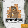 Personalized Dad Grandpa Bear T Shirt MY42 31O53 1