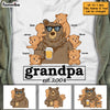Personalized Dad Grandpa Bear T Shirt MY42 31O53 1