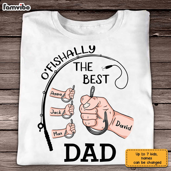 Personalized Dad Grandpa Fishing T Shirt AP291 30O28 1