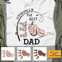 Personalized Dad Grandpa Fishing T Shirt AP291 30O28 thumb 1