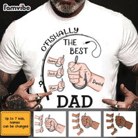 Personalized Dad Grandpa Fishing T Shirt AP291 30O28 thumb 1