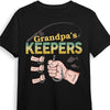 Personalized Grandpa Fishing T Shirt AP291 31O53 1