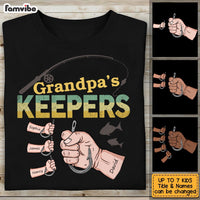 Personalized Grandpa Fishing T Shirt AP291 31O53 thumb 1