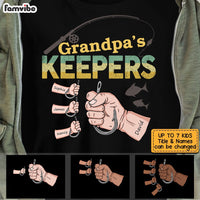Personalized Grandpa Fishing T Shirt AP291 31O53 thumb 1