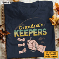 Personalized Grandpa Fishing T Shirt AP291 31O53 thumb 1
